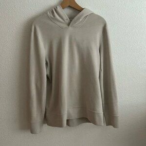 Ivory Lululemon "Shift Stitch" Hoodie Sweatshirt